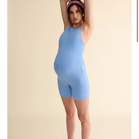 FP Movement by Free People Pants - Free People FP Movement x Hatch Good Karma High-Neck Maternity Runsie